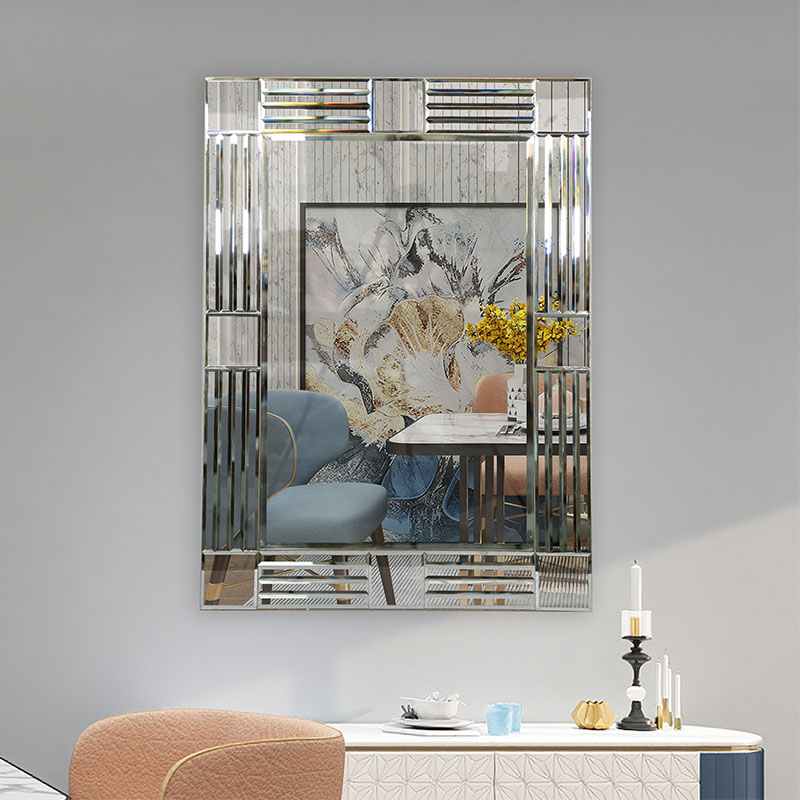 Modern Mirror-On-Mirror Style Mirror XR25120-4